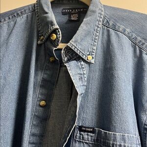 Ivy Crew Blue Denim Shirt